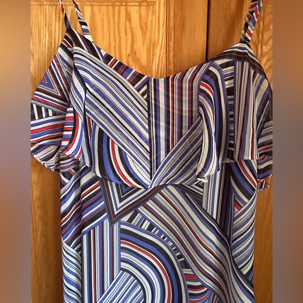 Cynthia Steffe Multicolor Striped Maxi Dress - Picture 2 of 7